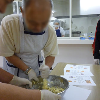 シェフ岩もっちの調理実習