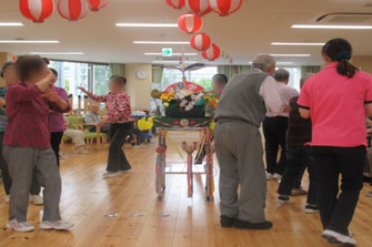 認知症デイケア課　夏祭り