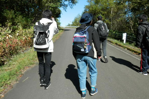 秋を見つけに、長官山散策！