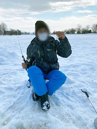 釣れるかな？わかさぎ釣り体験！