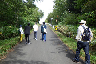 長官山登山