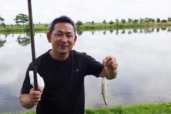 ドキドキ しのつ湖釣り体験！