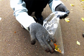 長官山で山歩き体験