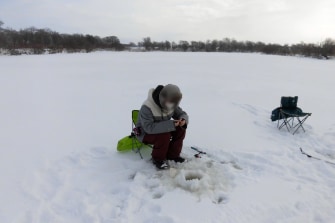 ワカサギ釣り体験
