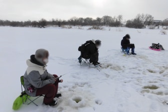 ワカサギ釣り体験