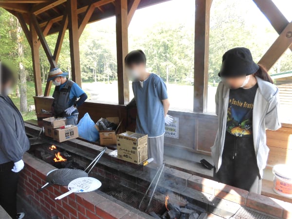 北広島自然の森キャンプ場でBBQ&自然散策
