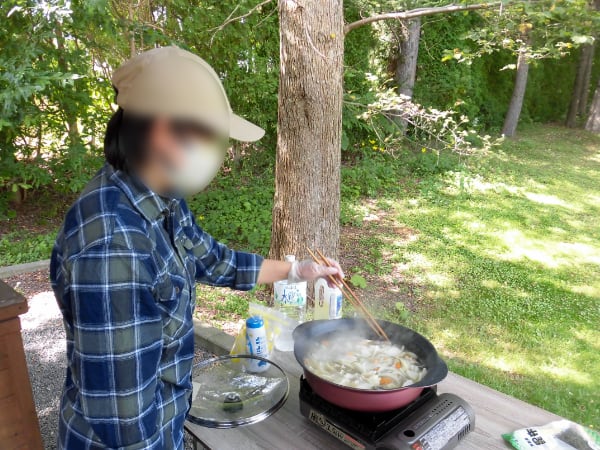 北広島自然の森キャンプ場でBBQ&自然散策