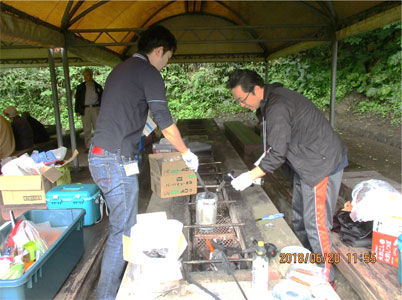 栗山公園へBBQに行きました