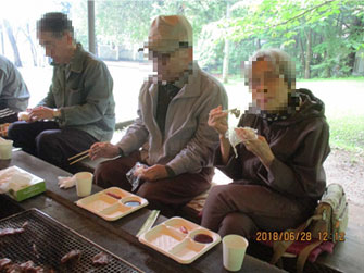 栗山公園へBBQに行きました